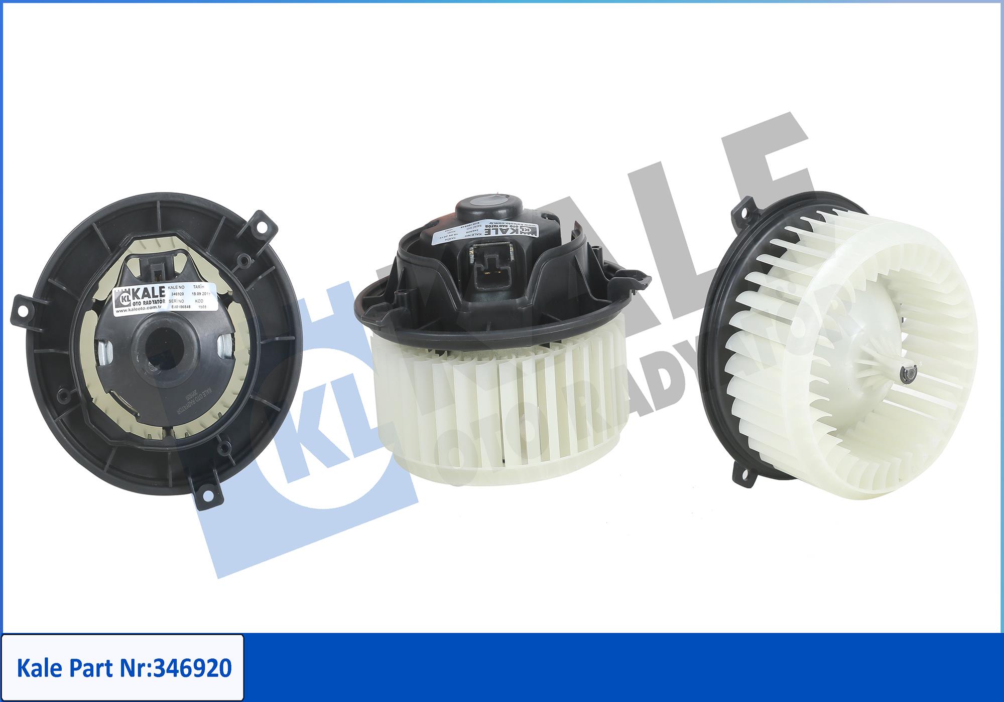 Opel Mokka Radyatör Fan ve Motoru Kalorifer OEM 95920148 Opel Mokka Radyatör Fan ve Motoru Kalorifer OEM 95920148